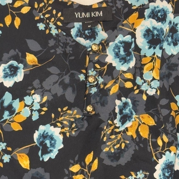 YUMI KIM Adjustable Strap Floral Tank Top Size Medium VGUC - Picture 6 of 7